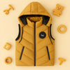 Premium Sleeveless Puffer Jacket (Mustard)