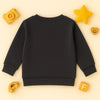 Knitted Pattern Sweatshirt (Charcoal)