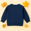 Knitted Pattern Sweatshirt (Zinc Blue)