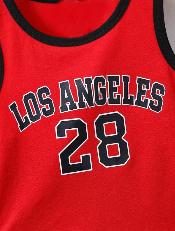 LA 28 Letter Tank Set (Red)
