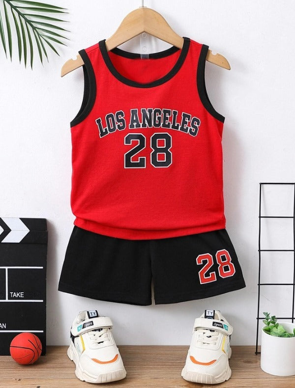 LA 28 Letter Tank Set (Red)