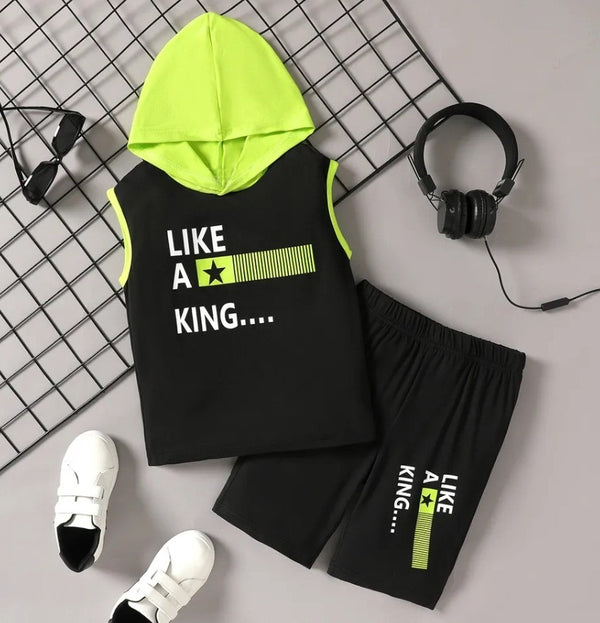 Like A King Letter Hood Set