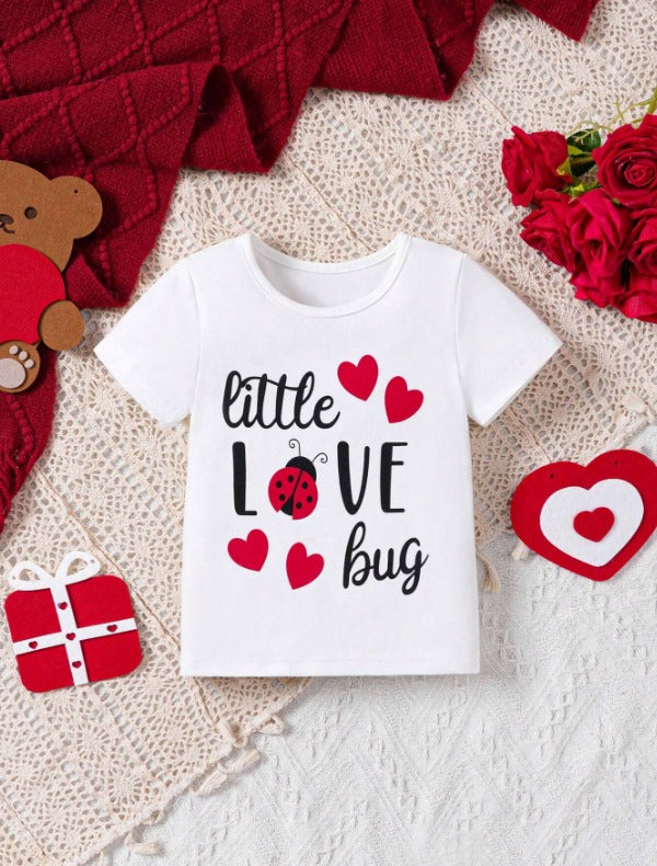 Little Love Bug Graphic Tee White