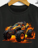 MT On Fire Graphic Tee - BLACK