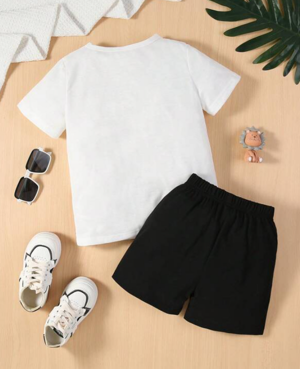 Cute Mini Tiger Graphic Set