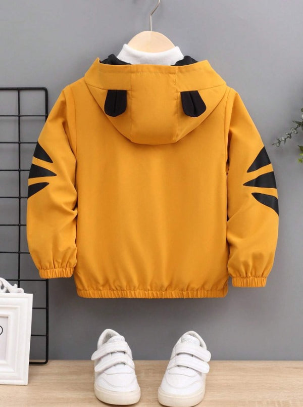 Mini Tiger Zipper Hoodie
