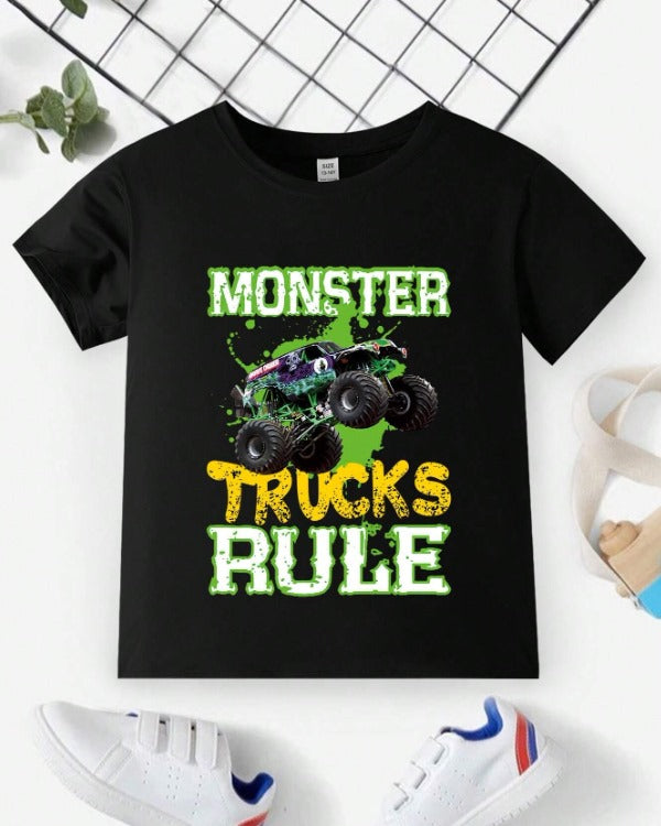 Monster Truck Rule Graphic Tee