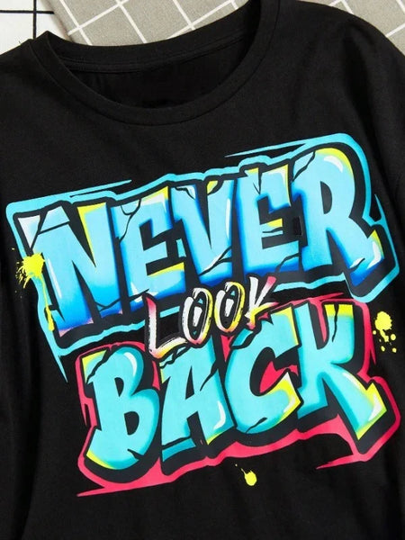 Never Look Back Letter Set – Funsies Garments