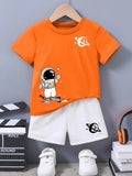 OW Astronaut And Planet Graphic Set