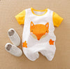 Orange Fox Romper INF