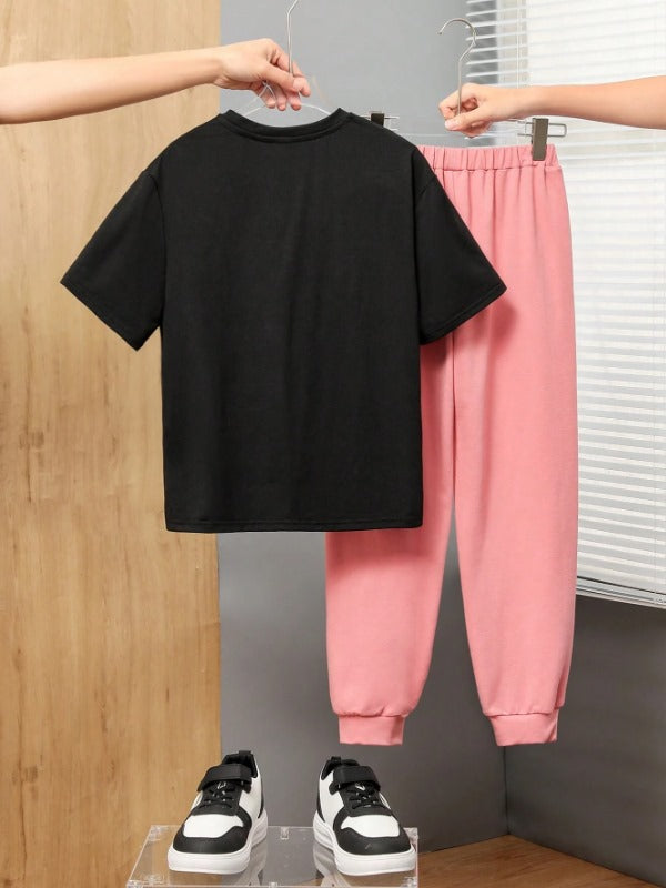 PB Hi Letter Printed Tracksuit