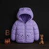 Panda Puffer Jacket (Purple)