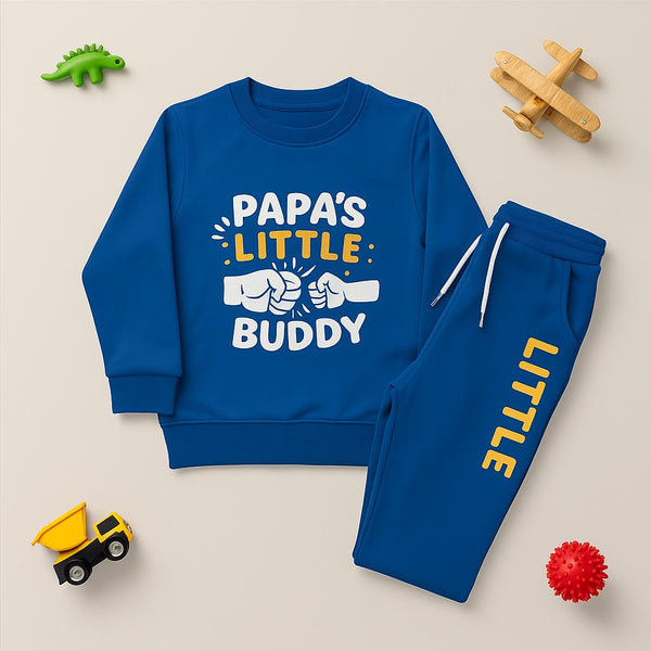 Papas Little Buddy Letter Tracksuit