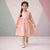 Peach Silk Party Frock