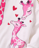 Cute Baby Giraffe Sweatshirt
