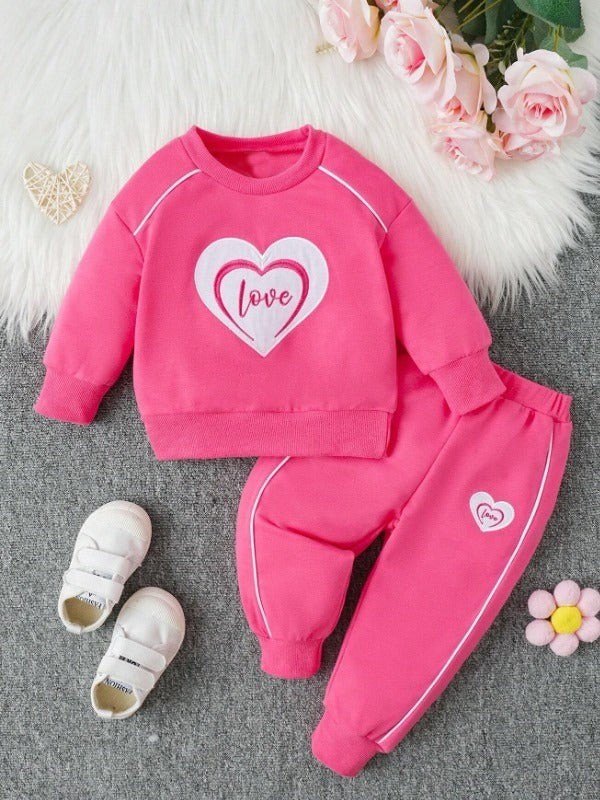 Pink Love Tracksuit