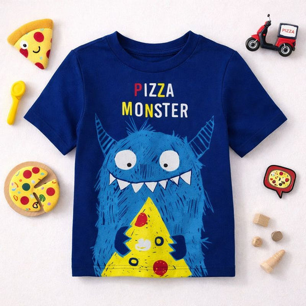 Pizza Monster Graphic Tee
