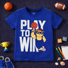 Play To Win Bear Graphic Tee