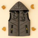 Premium Sleeveless Puffer Jacket (Grey)