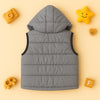 Premium Sleeveless Puffer Jacket (Light Grey)