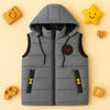 Premium Sleeveless Puffer Jacket (Light Grey)