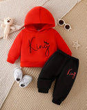 Red King Letter Tracksuit