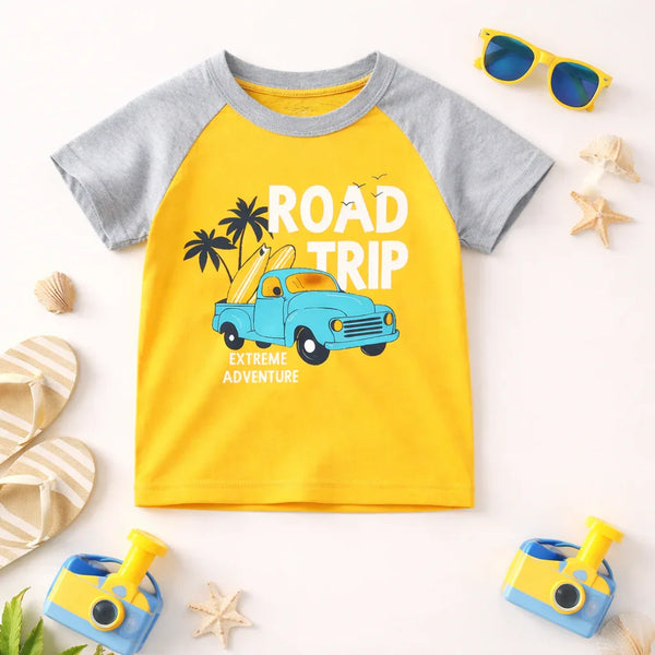 Road Trip Raglan Tee