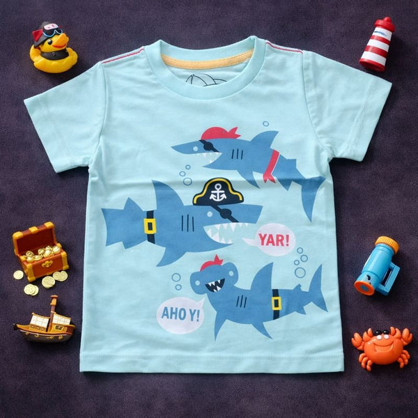Sharks Ahoy Graphic Tee