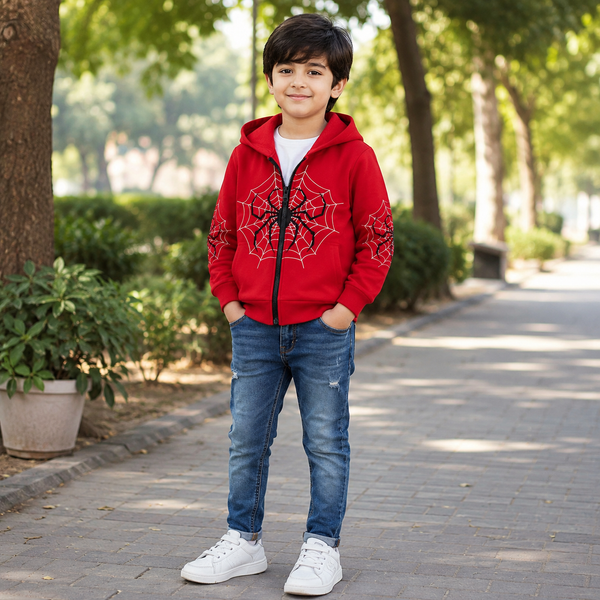 Spider Zipper Hoodie