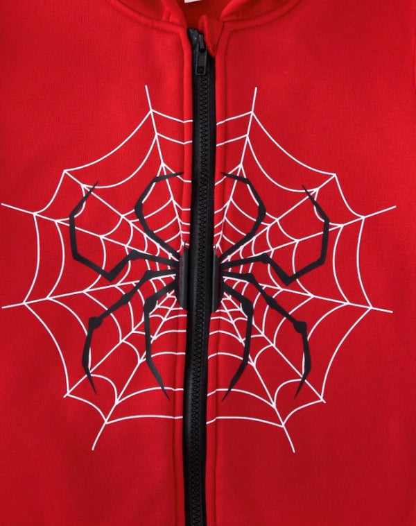 Spider Zipper Hoodie