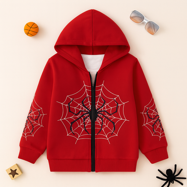 Spider Zipper Hoodie