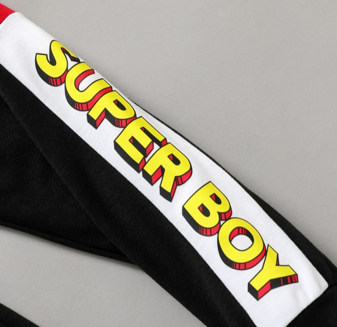 Super Boy Trouser Black