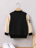 TR Black Zipper Raglan