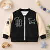 TR Black Zipper Raglan