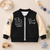 TR Black Zipper Raglan