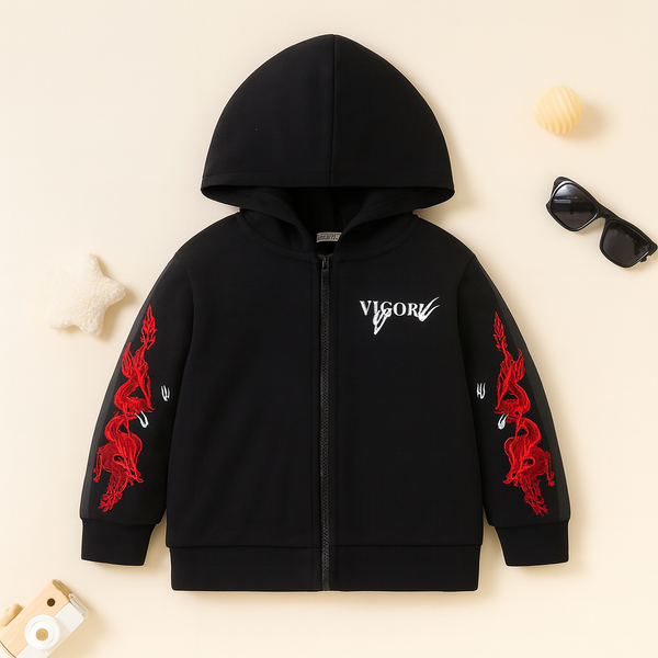 Vigor Dragon Zipper Hoodie