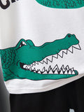 WB Crocodile Graphic Set
