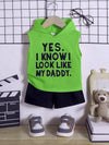 Look LikeMy Daddy Set - Green
