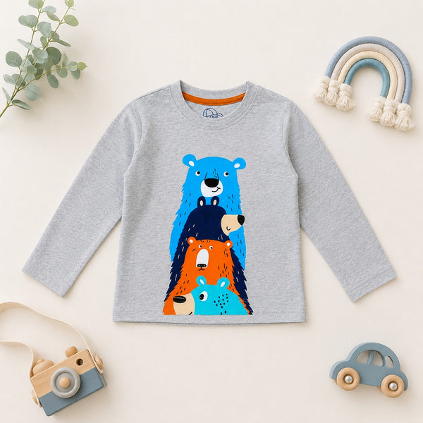 Bear Family Graphic Tee Fs