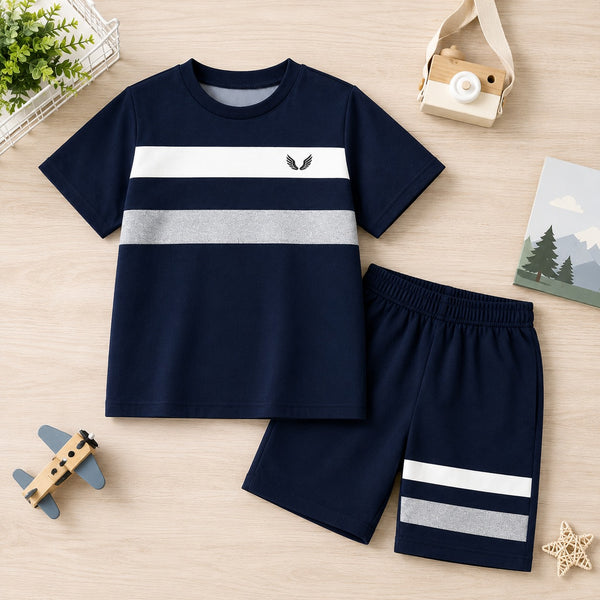 Classic Navy Stripe Set