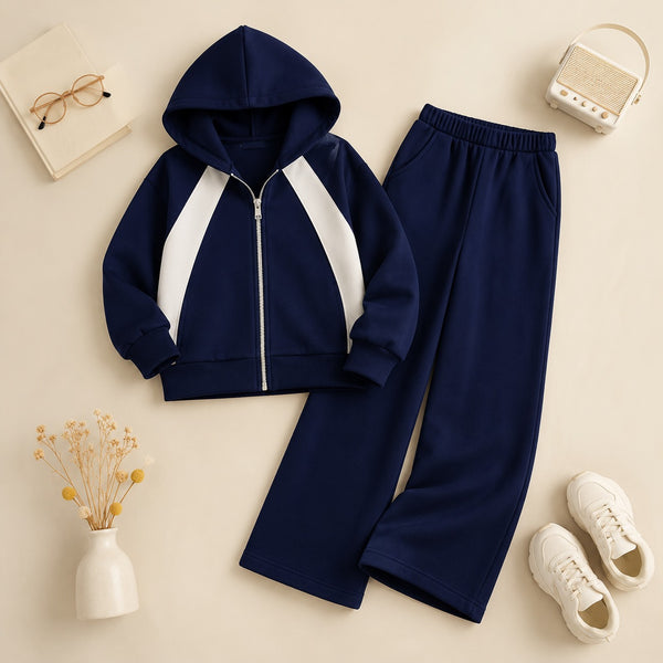 Midnight Moon Zipper Tracksuit