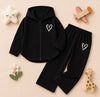 Midnight Heart Zip Up Tracksuit