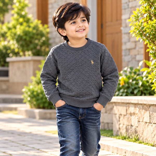 Graphite Luxe Sweatshirt