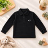 Classic Textured Polo Black