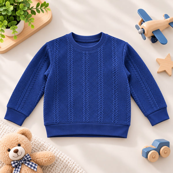 Blue Ridge Textured Sweatshirt