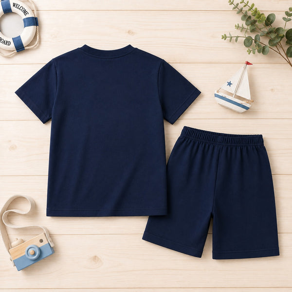 Classic Navy Stripe Set