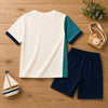 Elite Navy Stripes Set