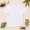 Papa Saurus Graphic Tee White