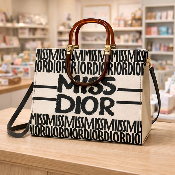 Whinsical Wave | Tote | Cream