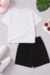 Striped Butterfly Graphic Set